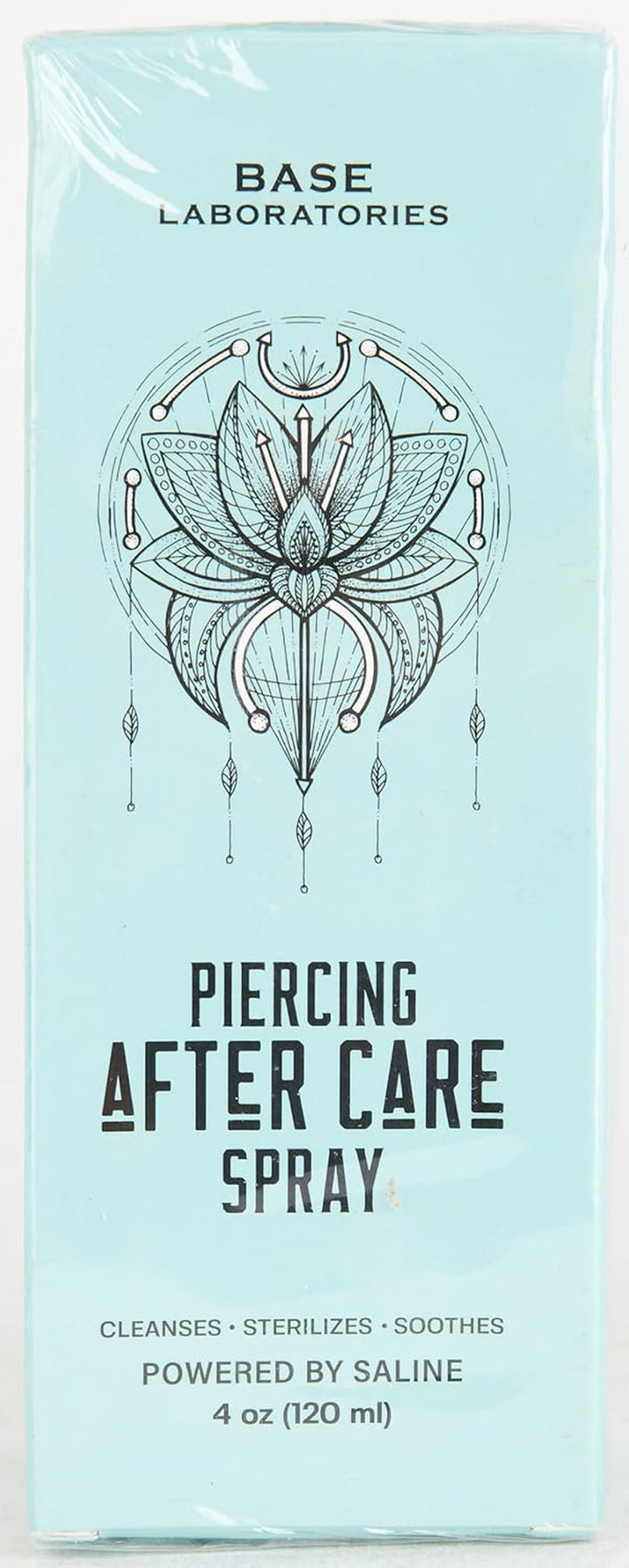 Piercing Aftercare Spray 4Oz | Saline Spray for Piercings | Ear Piercing Cleaner Spray | Saline Solution for Piercings | Piercing & Keloid Bump Removal for Ears, Belly Nose Piercings