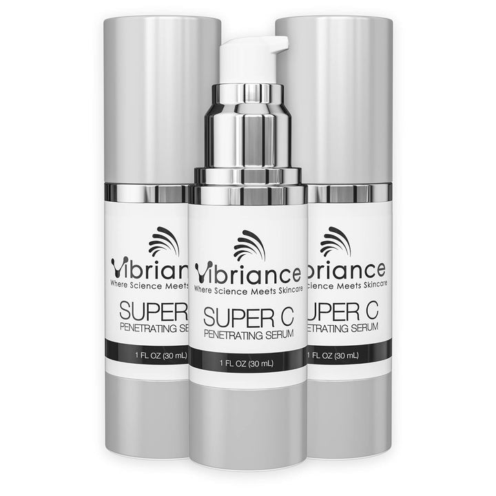 Super C Serum for Mature Skin - All-In-One Vitamin Formula Hydrates, Firms, Lifts, Smooths, Targets Age Spots, Wrinkles, 1 Fl Oz