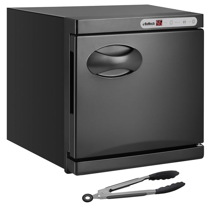 23L Hot Towel Warmer Cabinet, Professional Towel Heater with LED Temperature Display Setting, Extra Large Capacity Towel Warmers for Spa Massage Salon Home (White, 23L)