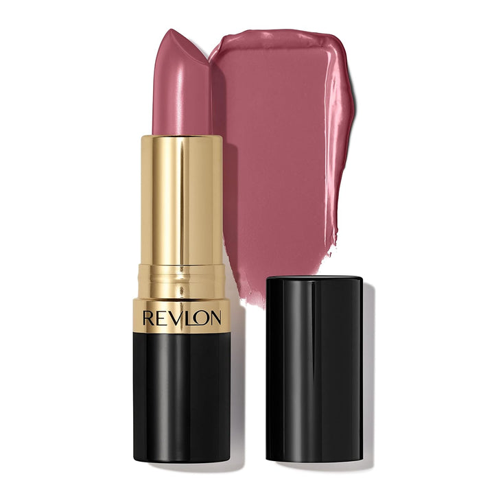 Super Lustrous Lipstick, Creamy Formula for Soft, Fuller-Looking Lips, Moisturized Feel, 755 Bare It All, 0.15 Oz