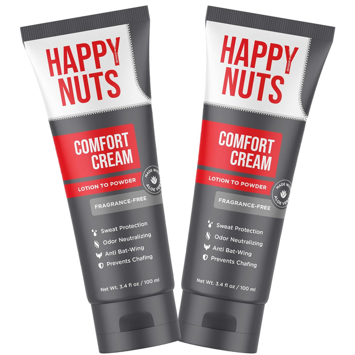 Comfort Cream Deodorant for Men: Anti-Chafing Sweat Defense, Odor Control, Aluminum-Free Mens Deodorant & Hygiene Products for Men'S Private Parts 3.4Oz, Original