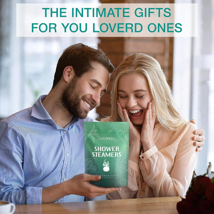 Shower Steamers Aromatherapy - 18 Pack Shower Bombs Birthday Christmas Gifts for Women Men, Eucalyptus for Shower, Nasal Relief,Self Care Spa Gifts for Women - Eucalyptus & Mint