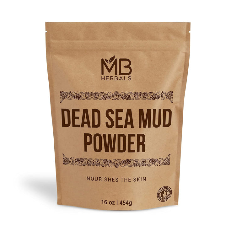 Dead Sea Mud 227 Gram | Half Pound | for Face Packs and Soap Making | Nourishes & Exfoliates the Skin | Dry Clay Powder