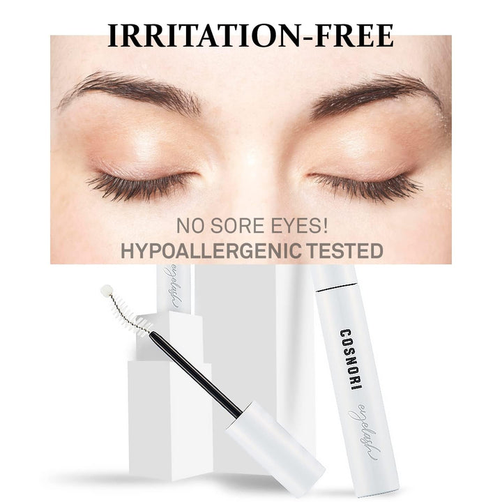 Long Active Eyelash Serum - n Eyelash Boost Serum - Eyebrow Growth Enhancer for Longer and Thicker - Vegan Prostaglandin Free & Non Irritating - Peptides, Hyaluronic Acid, 0.3 Fl.Oz.