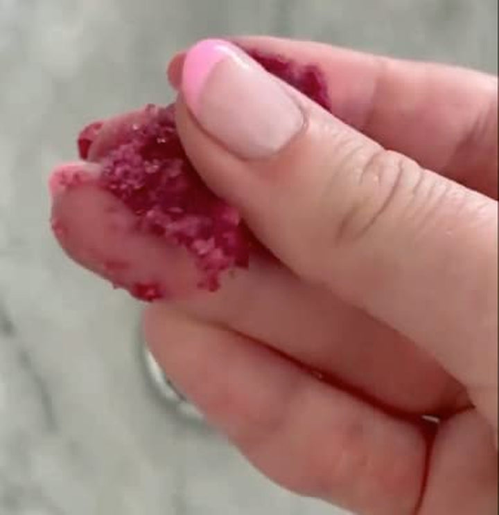 Bella & Bear Very Cherry Hand Scrub, No Harmful Chemicals, Cruelty-Free, Vegan-Friendly Exfoliating, 6.7Oz