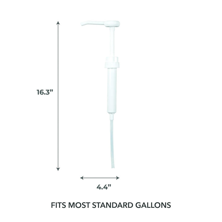 Premium Gallon Pump, Dispenses One Ounce per Pump, Fits Most Standard Gallon Bottles and Containers
