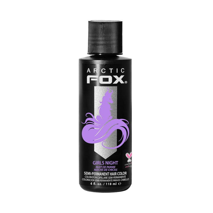Vegan and Cruelty-Free Semi-Permanent Hair Color Dye (8 Fl Oz, PURPLE AF)