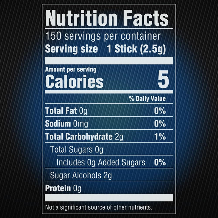 Peppermint Cobalt Sugar Free Chewing Gum Bulk, Stimulate Your Senses While Listening to Your Favorite Music, Mini Purse Essentials, 15 Sticks (Pack of 10)