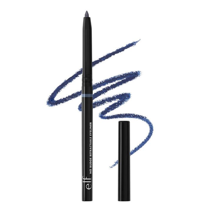 No Budge Retractable Eyeliner, Creamy, Ultra-Pigmented & Waterproof, Creates Bold & Defined Lines, Vegan & Cruelty-Free, Black