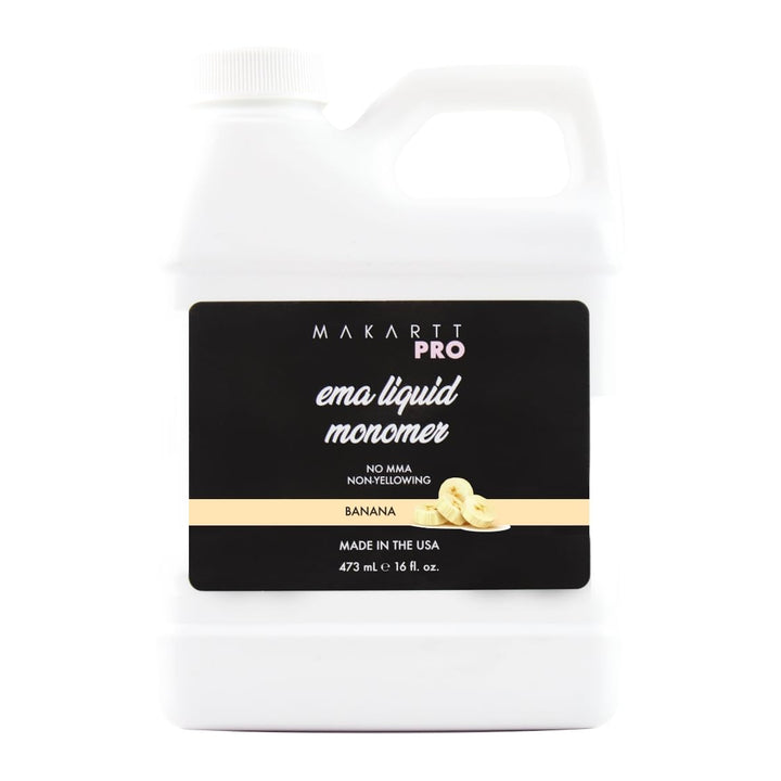 Strawberry Scented Monomer for Acrylic Nail Sets and Acrylic Nail Kit, 16Oz - Medium to Fast Setting, MMA Free, Made in USA, Professional Quality Acrylic Liquid