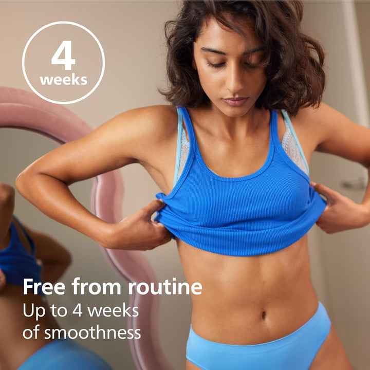 Epilator Series 2000, Corded Epilator for Legs and Body, Hair Removal Device for Women, Model BRE227/00