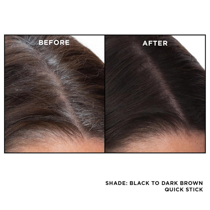 Gray Away Root Touchup Quick Stick, Black/Dark Brown, 0.1 Oz