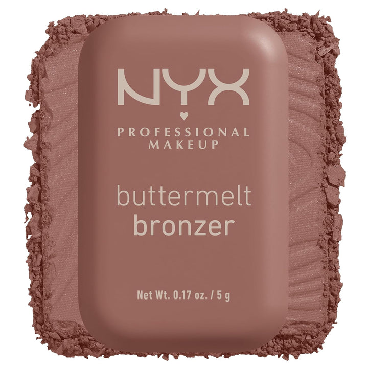 Matte Buttermelt Bronzer, Longwear Face Makeup with up to 12 Hours of Wear, Vegan Formula - Deserve Butta (Light Medium Cool)