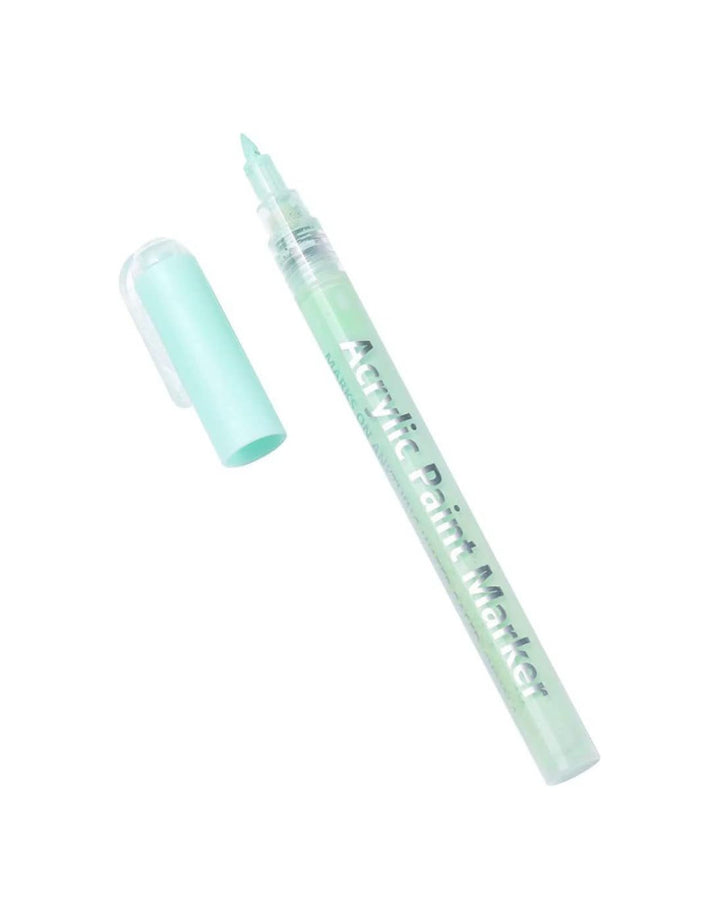 Nail Polish Pens Quick Dry, 1 PCS Nail Art Pen, Nail Art Markers, Acrylic Paint Pens, Nail Pencil, DIY Drawing Painting Liner Pen, Nail Design for Nails DIY French Manicure (White)