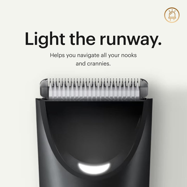 ® the Lawn Mower® 3.0 plus Groin & Body Hair Trimmer – Updated Skinsafe™ Trimmer Blade, Waterproof Wet/Dry Groomer, USB-C Rechargeable, Men’S Wireless Ball Shaver