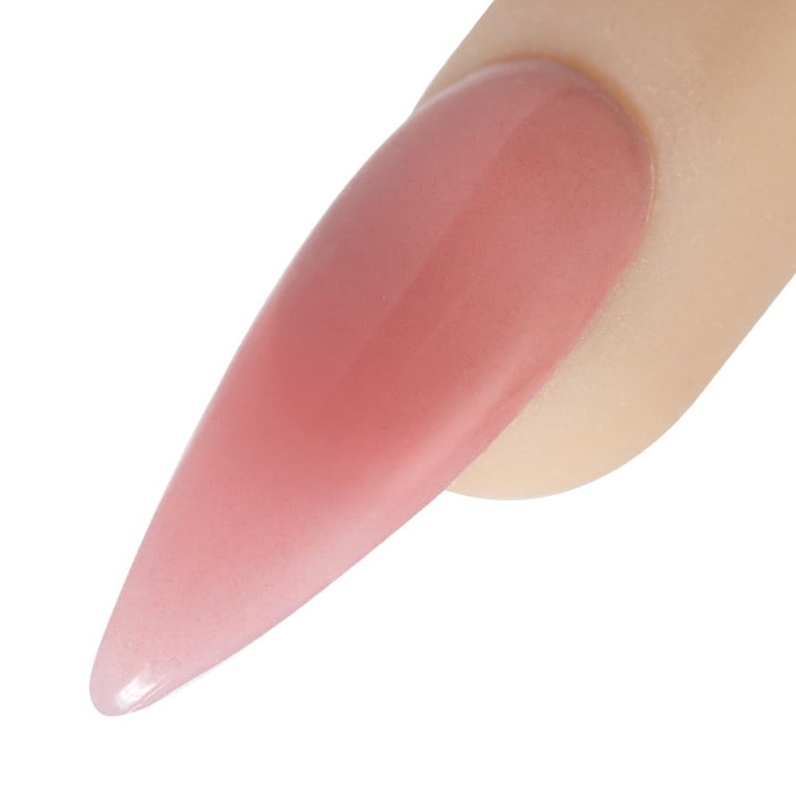 Acrylic Cover Powder - Self-Leveling Acrylic Nail Powder, Clear Nude Pink White Acrylic Powder for Nail Extenstion, Professional Grade, Superior Adhesion, Color - Flamingo, 45G