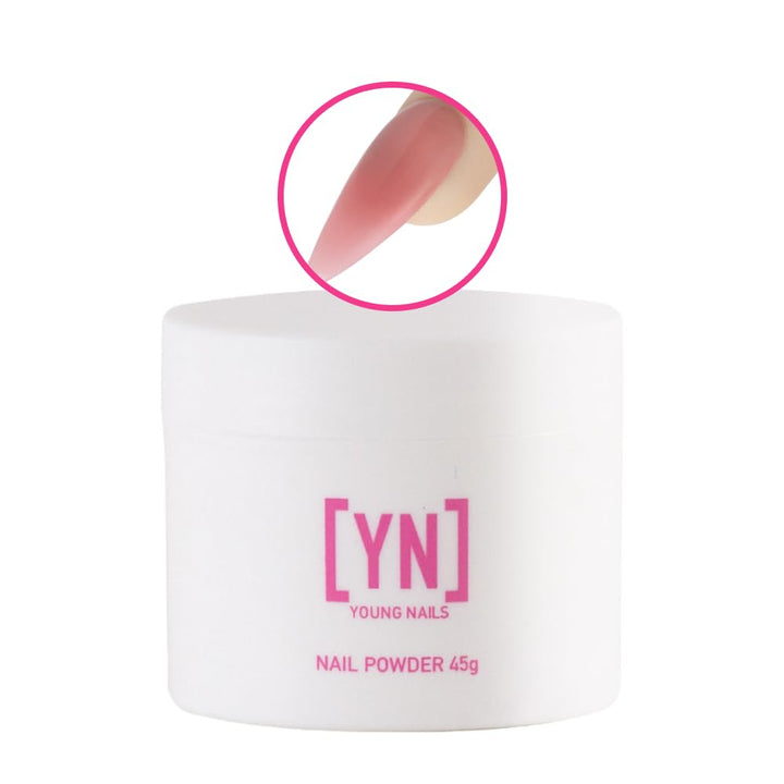 Acrylic Cover Powder - Self-Leveling Acrylic Nail Powder, Clear Nude Pink White Acrylic Powder for Nail Extenstion, Professional Grade, Superior Adhesion, Color - Flamingo, 45G