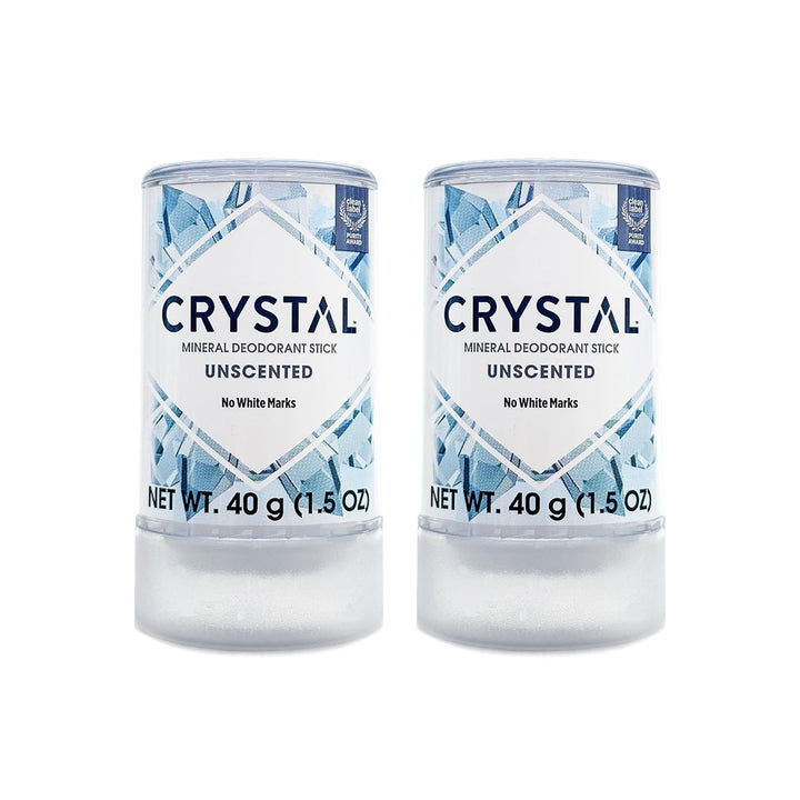 CRYSTAL Deodorant Stick (30003), Unscented, 4.25 Ounce