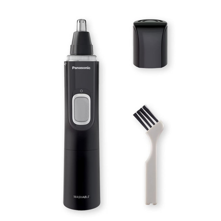 Ear and Nose Hair Trimmer for Men with Vacuum Cleaning System, Powerful Motor and Dual-Edge Blades for Smoother Cutting, Wet/Dry – ER-GN70-K (Black)
