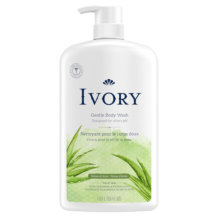 Body Wash, Designed for the Whole Family, Gentle Formula, Free of Dyes Heavy Perfumes Parabens Phthalates & Silicones, Original Scent, 35 Oz