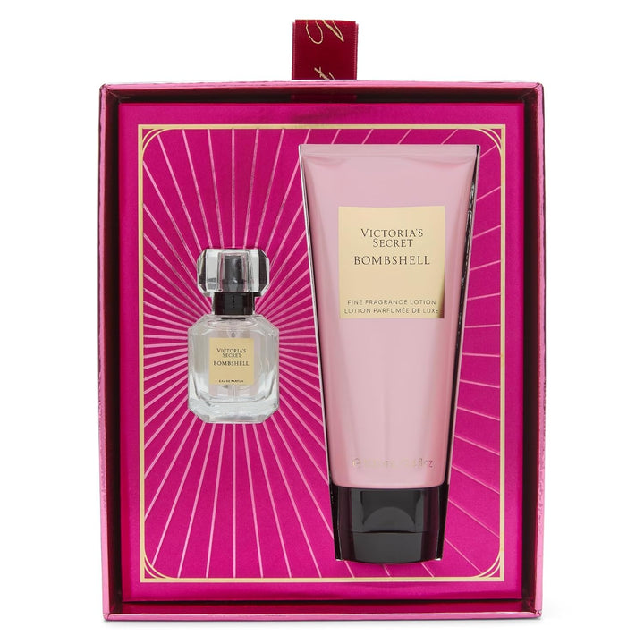 Bombshell Mini Fragrance Duo Gift Set, Eau De Parfum & Travel Lotion