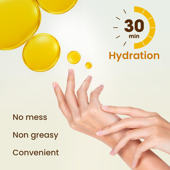 Repairing Hand Mask for Dry Cracked Hands, Hand Masks with Shea Butter, Jojoba Oil & Vitamin E, Moisturizing Gloves, Skin Care Gifts for Women & Men, Self Care Gifts for Women (6 Pairs)