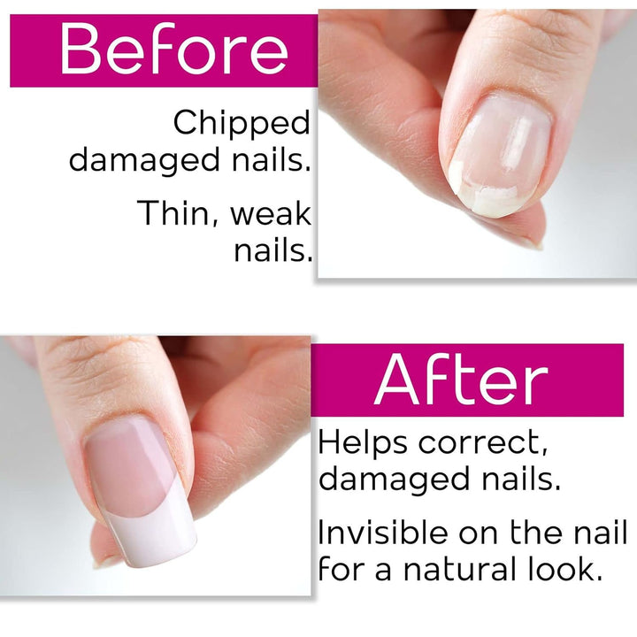 Sheeeer Magic Silk Wrap - Self Adhesive Manicure Nail Art Tool - DIY Nail Extension - 2 Count