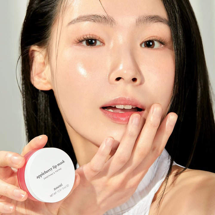 Vegan Applebutter Lip Mask Overnight – Hydrating Lip Balm & Butter with Shea Butter & Vitamins | Soothing Moisturizer, Softening Treatment for Dry Lips, 0.42 Oz