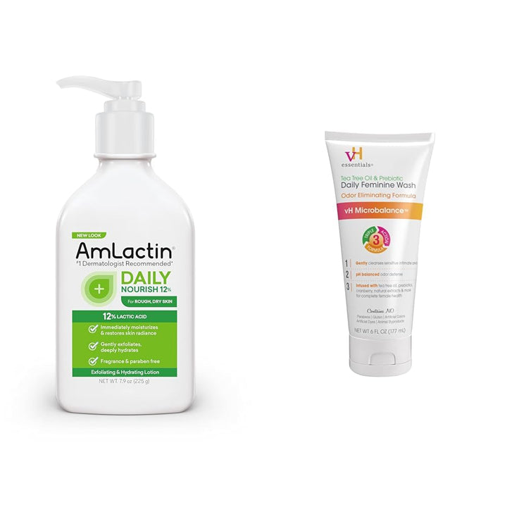 Daily Nourish 12% - 14.1 Oz Body Lotion with 12% Lactic Acid - Exfoliator and Moisturizer for Dry Skin (Packaging May Vary)​