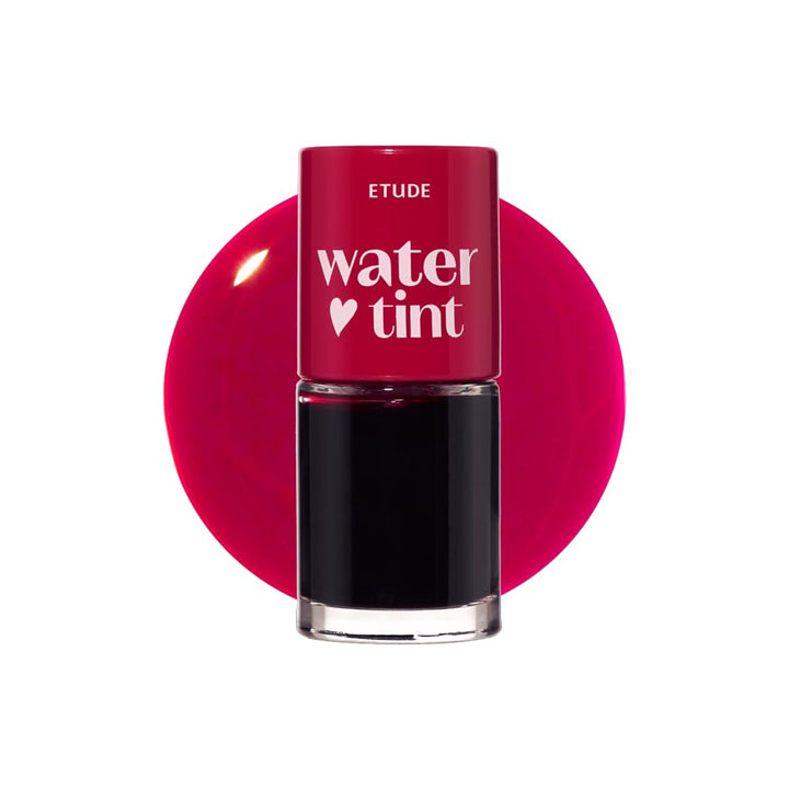 Dear Darling Water Tint - Cherry Ade (9G) | Vivid Color Lip Stain with Moisturizing Weightless & Non-Sticky Finish Lip Stain | Smudge-Proof Lip Tint | Korean Makeup, Kbeauty