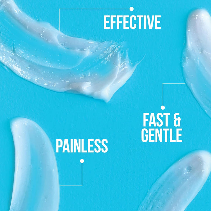 Hair Removal Cream, Painless Hair Removal for Men, Soothing Depilatory Cream for Unwanted Coarse Male Body Hair, 6.8 Fl Oz