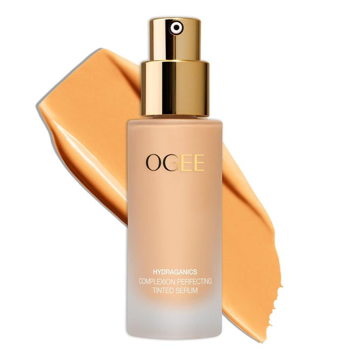 Complexion Perfecting Liquid Foundation - Lightweight Tinted Moisturizer for Face (Linden 1.25N - Light Beige, Neutral Undertone) - with Vitamin C & Jojoba Oil - Certified Organic & Made in USA