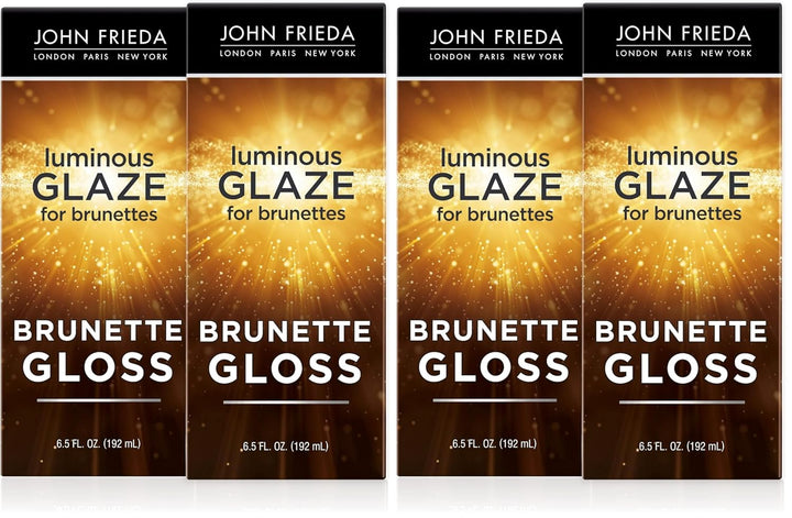 Brilliant Brunette Luminous Glaze, Hair Gloss Enhances Rich Color and Boosts Shine for Silky Brunette Hair, Enhances While Mending Damaged Hair Surfaces, 6.5 Oz