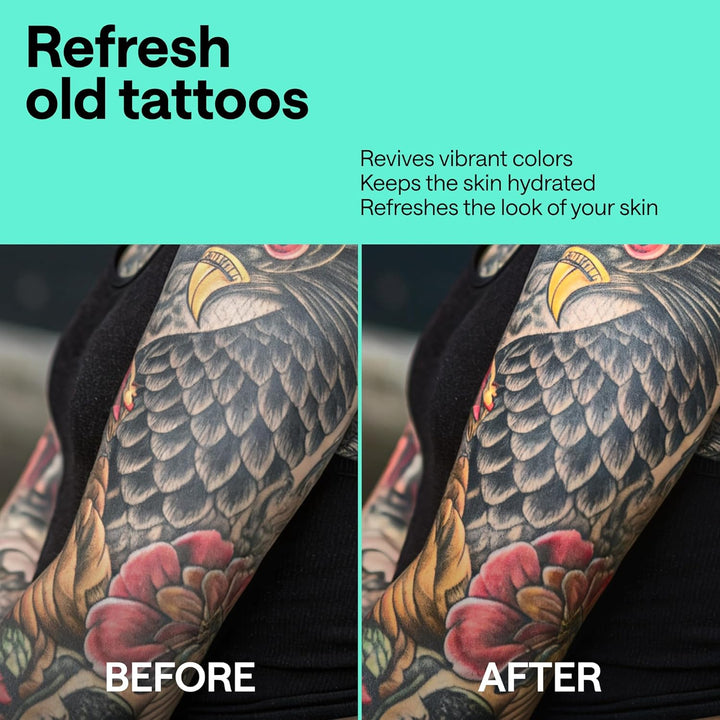 Tattoo Balm Aftercare Healing Ointment Stick – Travel Size Deluxe Tattoo Butter Moisturizer & Tattoo Numbing Cream, Lotion, Glide Alternative, Tattoo Care Supplies Starter Kit, Original Tattoo Wraps