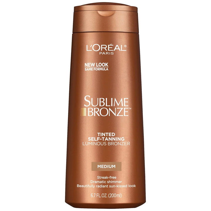 Sublime Bronze Tinted Self Tanning Lotion, Medium Natural Tan 5 Fl. Oz