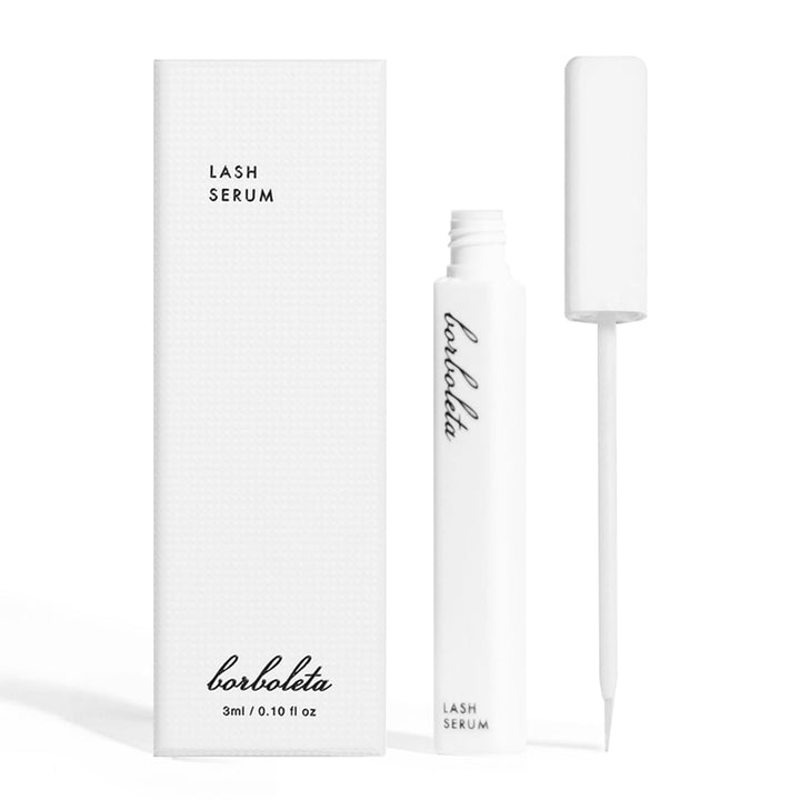 Lash Serum, Eyelash Serum for Longer, Thicker, and Fuller Looking Natural Eyelashes, (Full Size, 3 Month Supply)