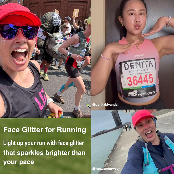 Clear White Body Glitter,Singer Concerts Music Festival Rave Accessories,Mermaid Face Glitter Gel,Sequins Glitter Face Paint,Chunky Hair Sparkling Halloween Glitter Gel for Women,50Ml