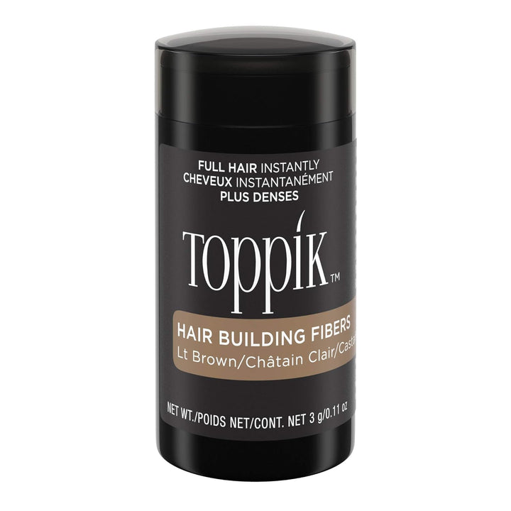 Toppik Hair Building Fibers, Fill in Fine or Thinning Hair Instantly Thicker, Fuller Looking Hair 9 Shades,4 Size Options