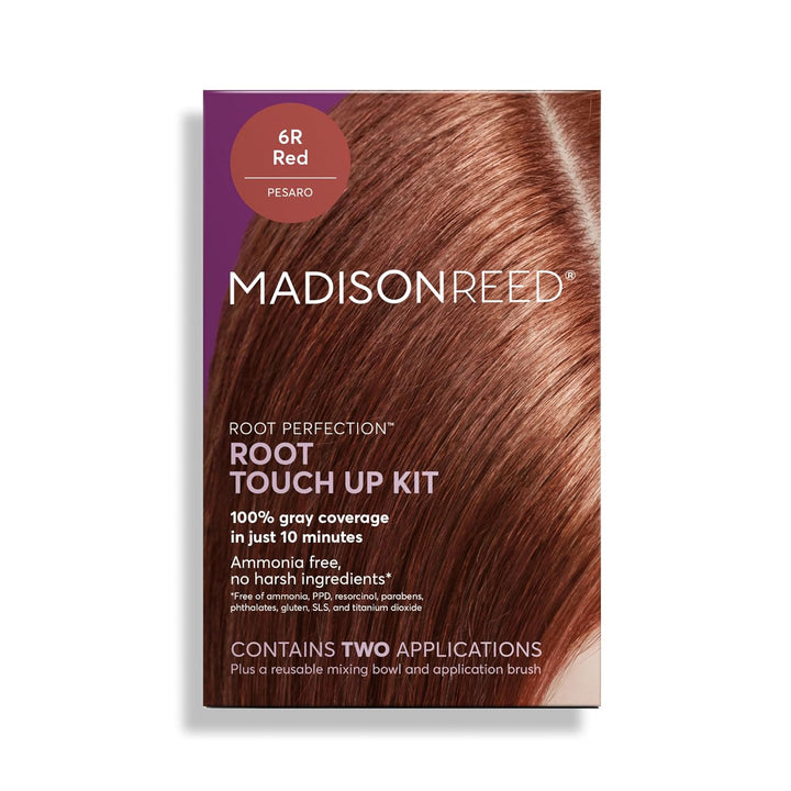 Root Perfection Permanent Root Touch Up, Dark Brown 5N Calabria, 10 Minutes for 100% Gray Root Coverage, Ammonia-Free Hair Dye, Two Applications