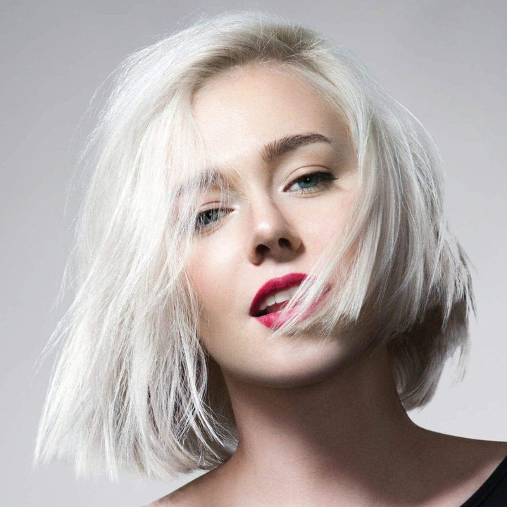 Lift up Complete Hair Bleach & Icy Silver Toner Kit, Gentle Conditioning Formula That Reduces Brassiness, Complete 6-Pc DIY Bleach Kit, ICE