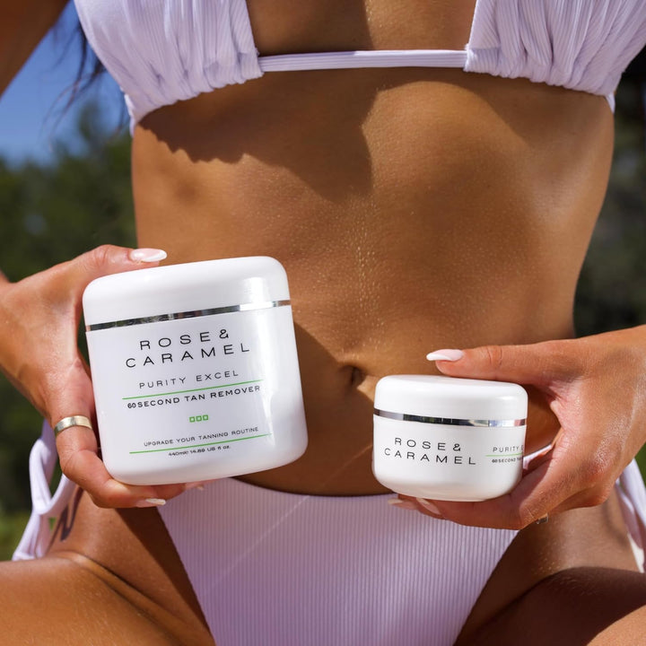 Purity Excel 60 Second Miracle Express Self Tan Remover & Exfoliating Tan Eraser Body Scrub 14.89 Fl Oz (440Ml)