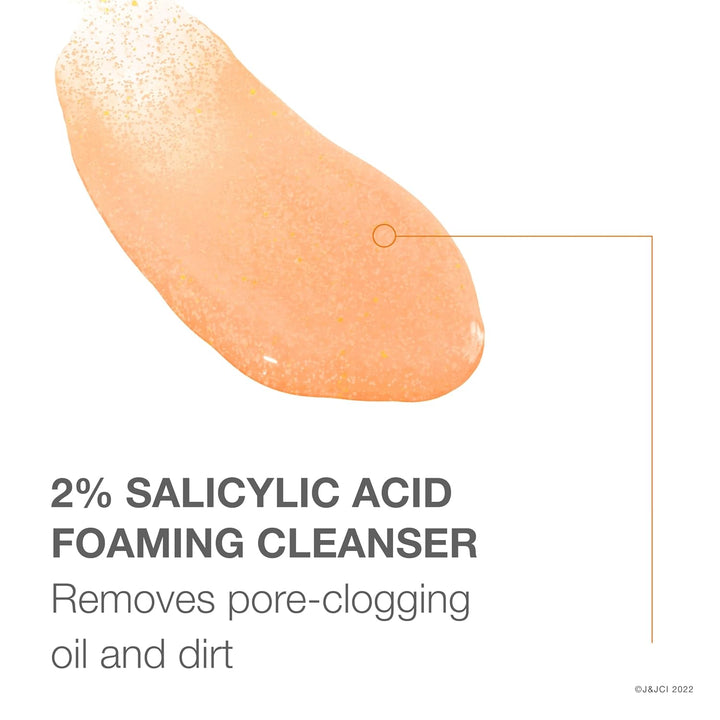 Body Clear Acne Body Scrub, Exfoliating Non-Comedogenic Cleanser, Salicylic Acid 2% Daily Wash Acne Medicine Treatment for Back, Chest & Shoulders, Microbead-Free, 8.5 Fl Oz