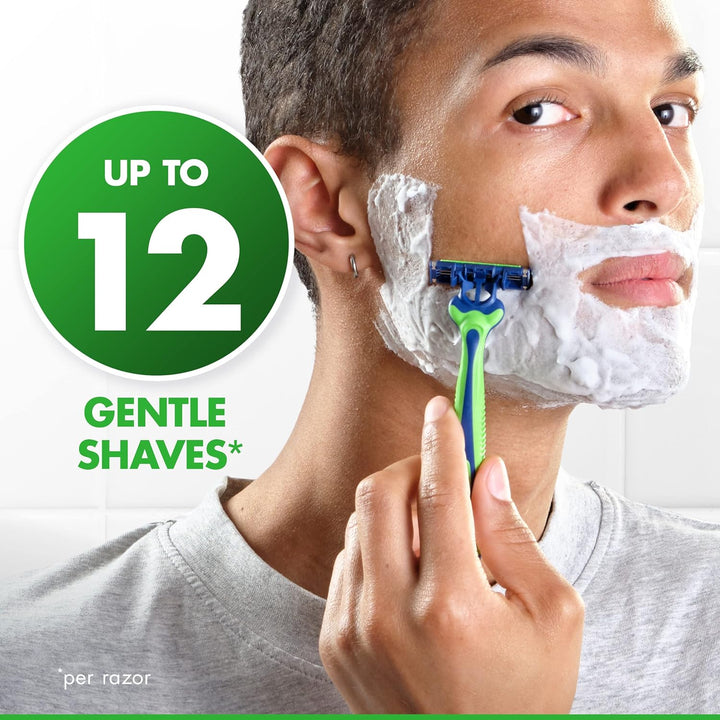 Sensor3 Sensitive Men'S Disposable Razor, 4 Razors