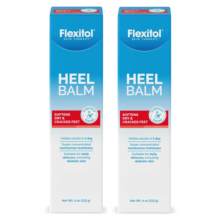 Heel Balm, Rich Moisturizing & Exfoliating Foot Cream, Original Version, 4 Oz