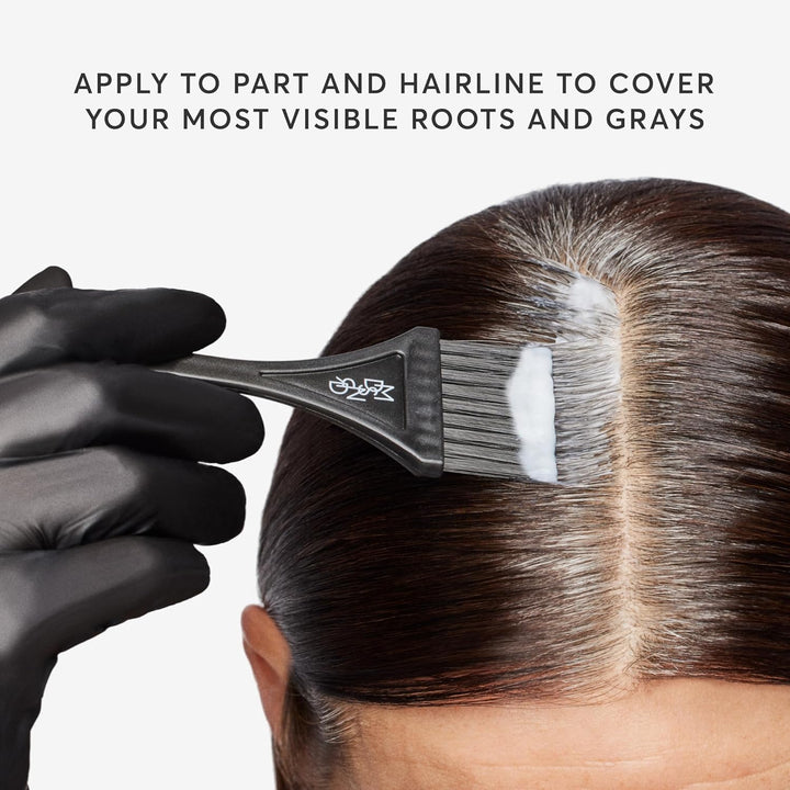 Root Perfection Permanent Root Touch Up, Dark Brown 5N Calabria, 10 Minutes for 100% Gray Root Coverage, Ammonia-Free Hair Dye, Two Applications