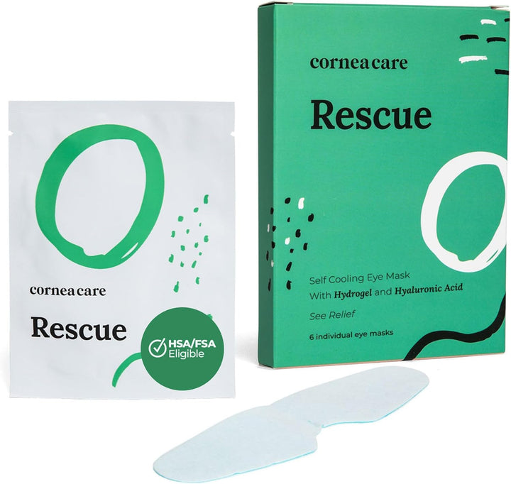 Rest: Self Heating Warm Compress for Dry Eyes | Heated Eye Mask for Fast Relief | No Microwave or Washcloth Needed | Travel Ready | 30 Count