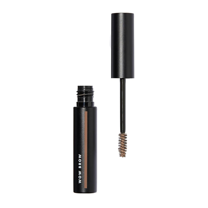 Wow Brow Gel, Volumizing, Buildable, Wax-Gel Hybrid, Creates Full, Voluminous-Looking Brows, Locks Brow Hairs in Place, Neutral Brown
