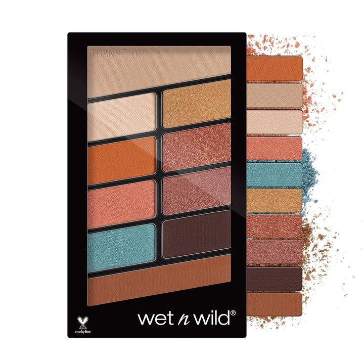 Color Icon Eyeshadow Makeup 5 Pan Palette, Matte, Shimmer, Metallic, Long Wearing, Rich Buttery Pigment, Cruelty Free - Walking on Eggshells