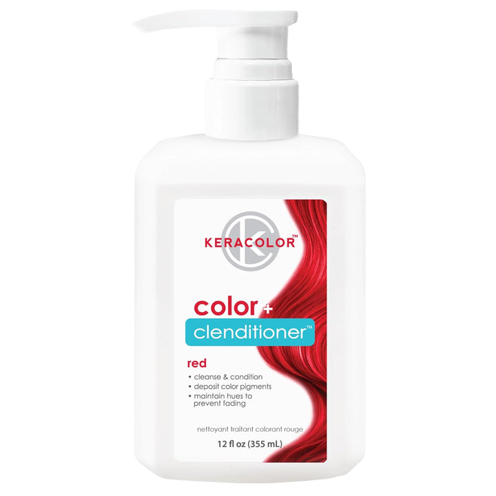 Color + Clenditioner 3-In-1 Color-Depositing Conditioner, Gently Cleanses & Conditions, Semi-Permanent Hair Color, 23 Shades, 12 Fl Oz