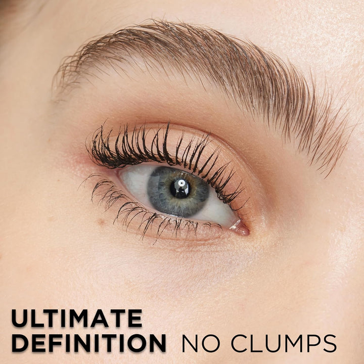 Makeup Telescopic Original Lengthening, Lash Separating Mascara with Dual Precision Brush, Washable, Blackest Black, 0.27 Fl Oz., 1 Count